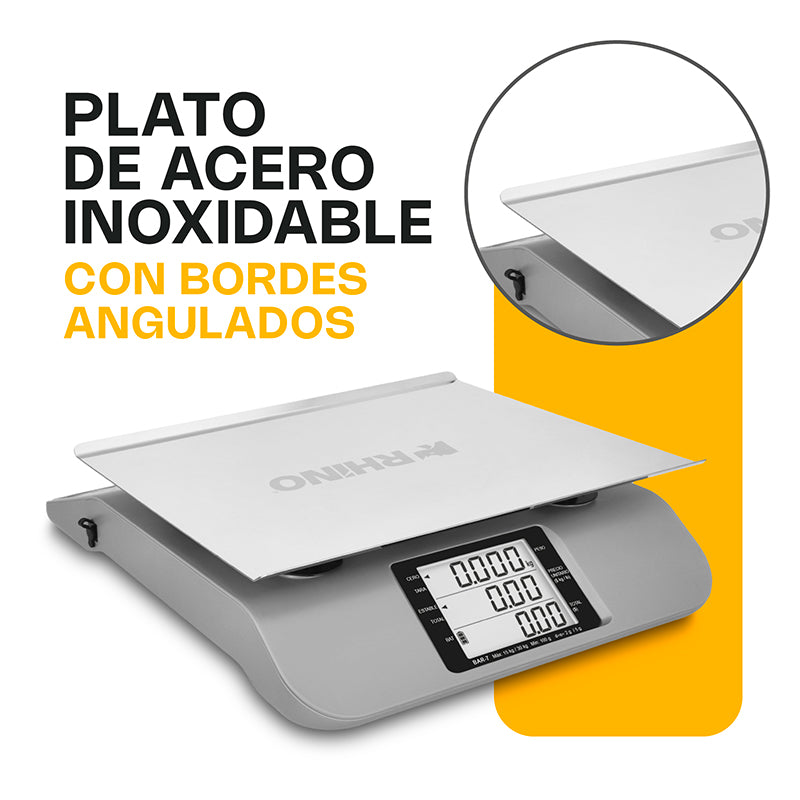 Báscula Electrónica Multifunciones de 30 kg BAR-7