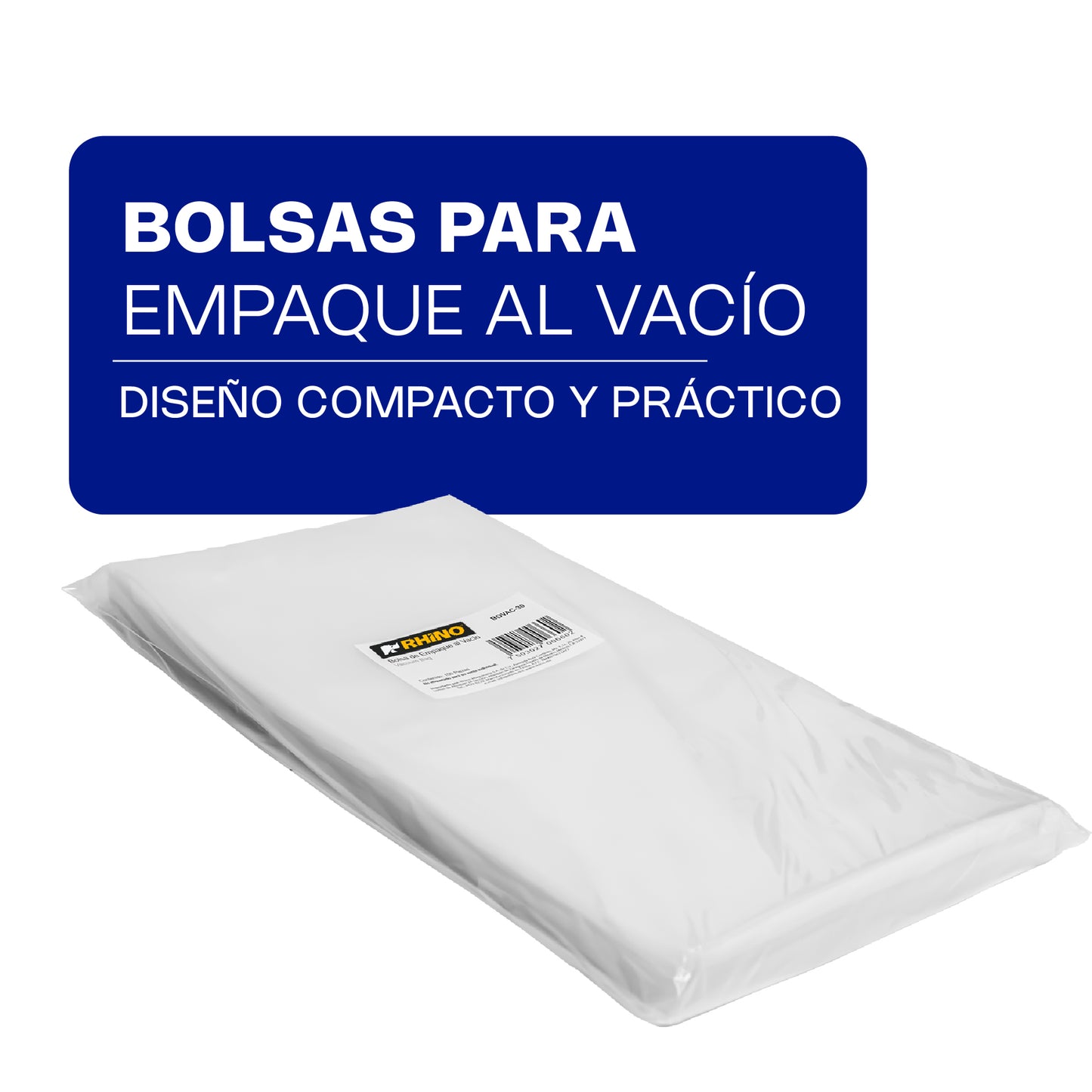 Bolsa para Empacado al Vacío 15 x 30 cm