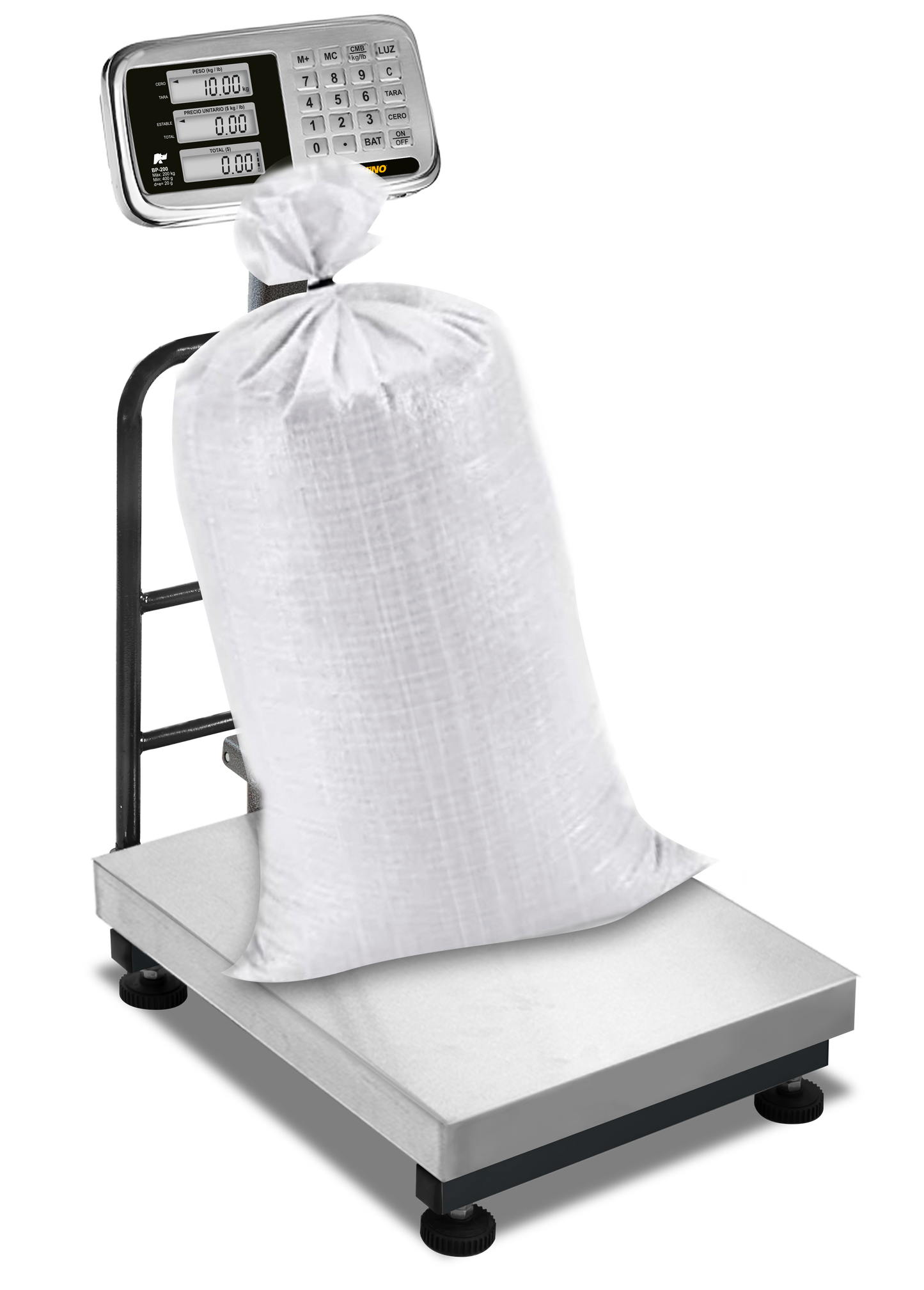 Báscula de Plataforma Plegable 200 kg Rhino BP-200