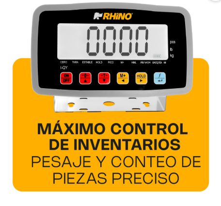 Indicador Peso, Contador y Pesaje de Animales Inalámbrico