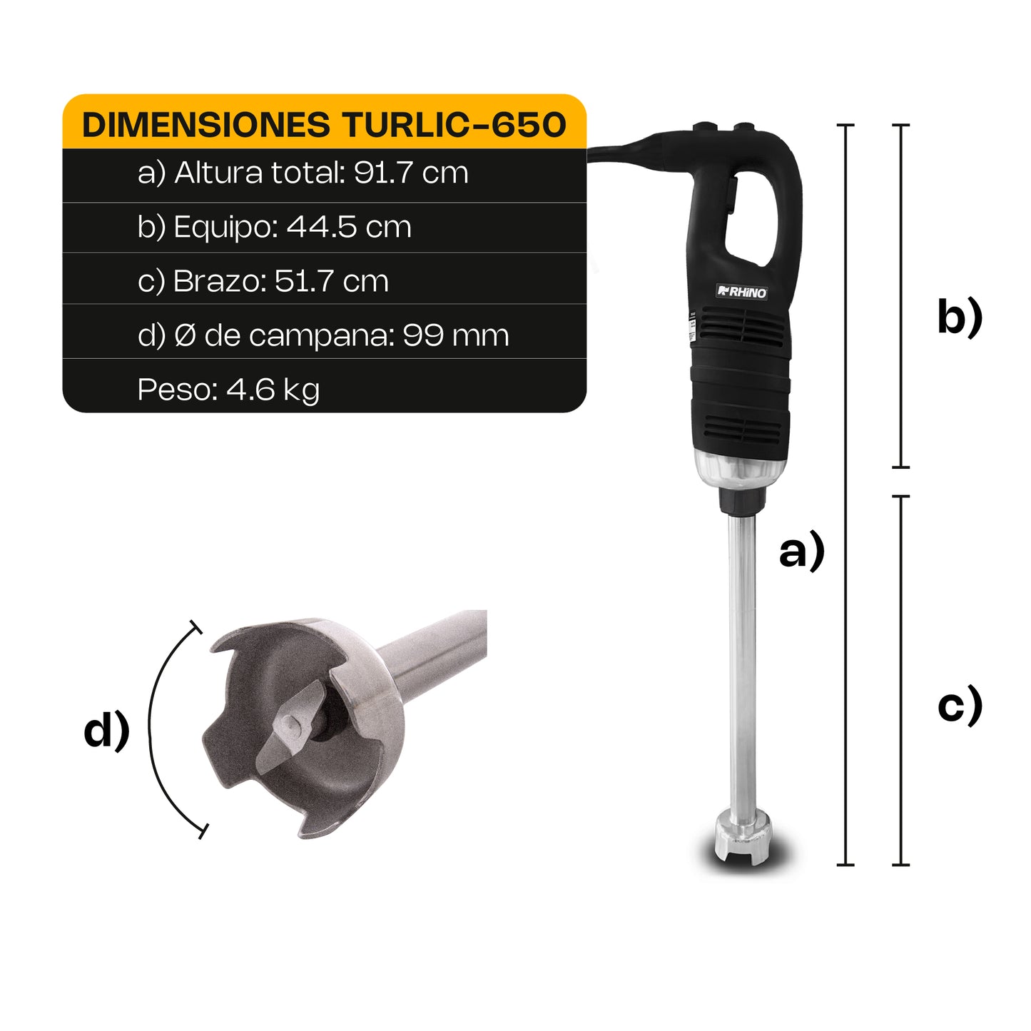 Turbolicuador 180 litros - TURLIC-650 Gallo