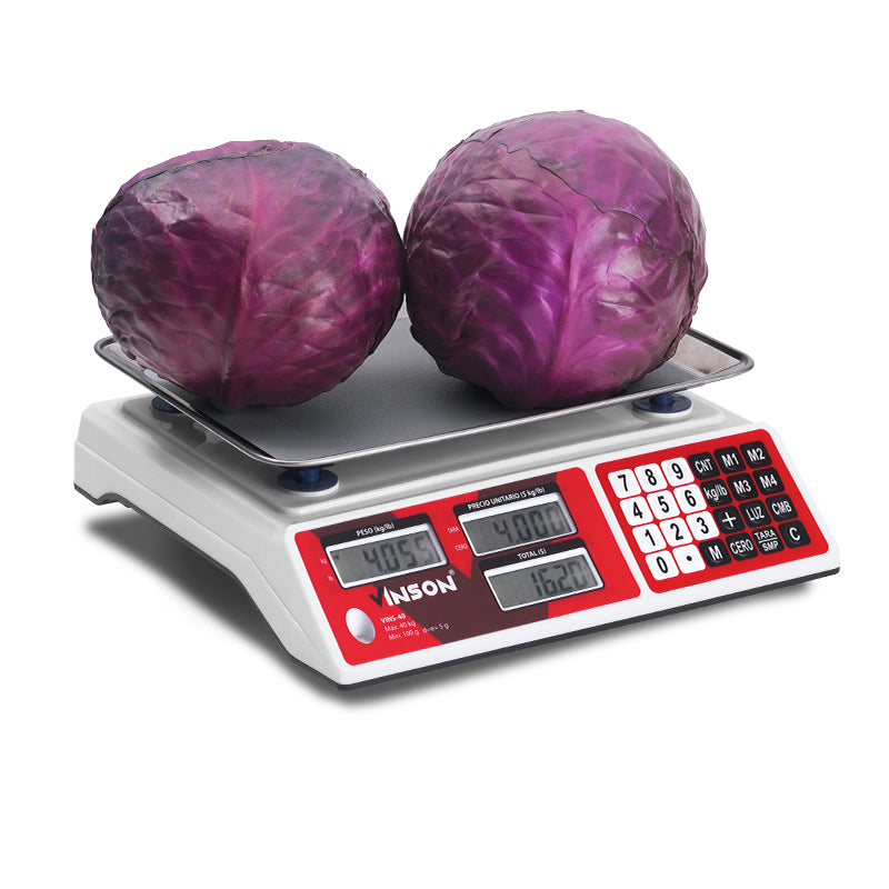 Báscula Electrónica Multifunciones de 40 kg VINS-40