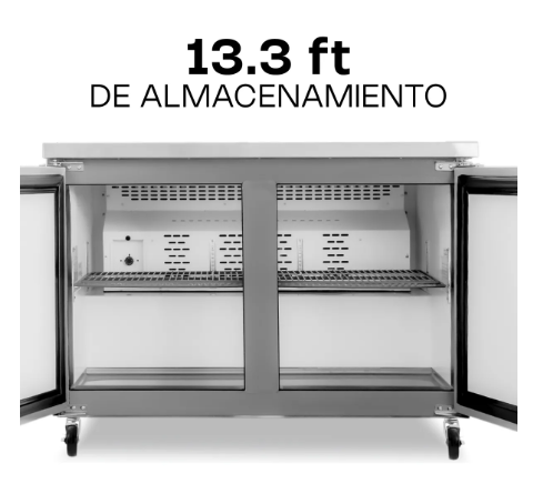 Mesa Refrigerada Bajo Barra Rhino MERBAJ-48