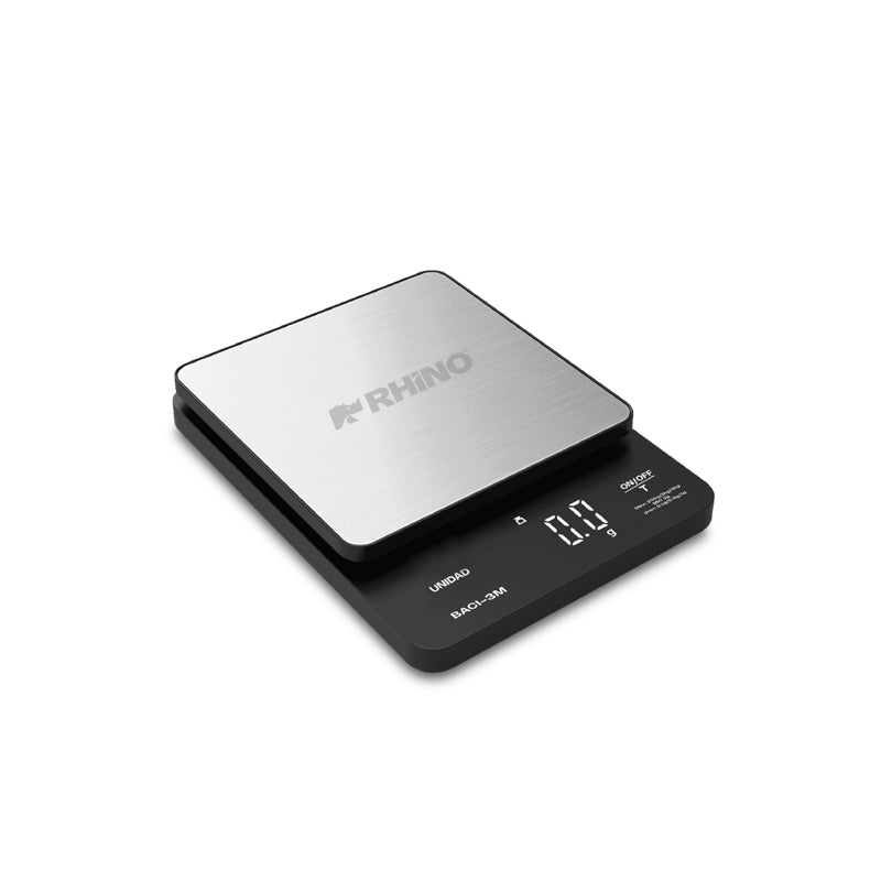 Báscula Digital de Precisión de 0.1 g con Capacidad de 3 kg Rhino BACI-3M