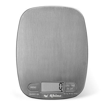 Báscula de Cocina 5 kg Rhino BAREC-5A