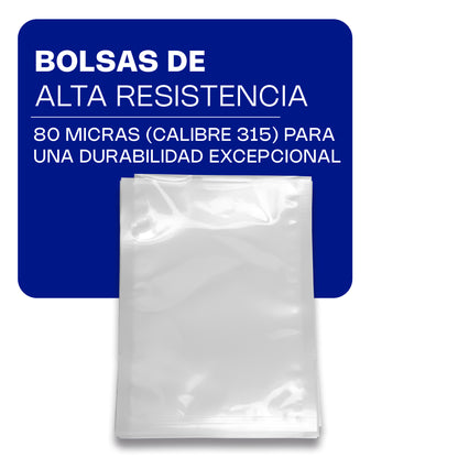 Bolsa para Empacado al Vacío 15 x 20 cm