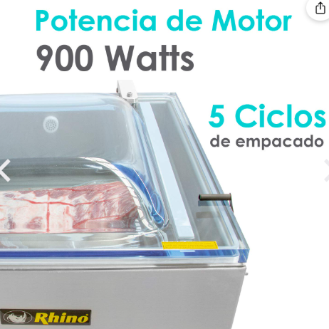 EVAC-20 Empacadora al Vacío 20 m3/h