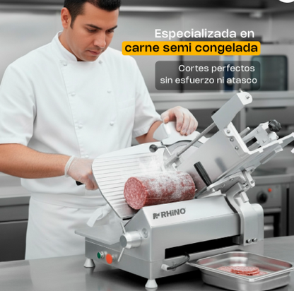 Rebanadora de Carne Semi Congelada 350 mm REBEN-350