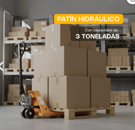Patín Hidráulico PATHID-3T