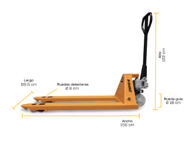 Patín Hidráulico PATHID-3T