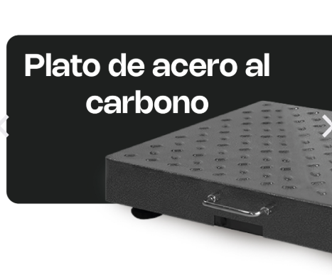 Báscula de Plataforma Inalámbrica 300 kg BAPIC-300