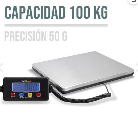Báscula de Paquetería 100 kg BAPAQUE-100
