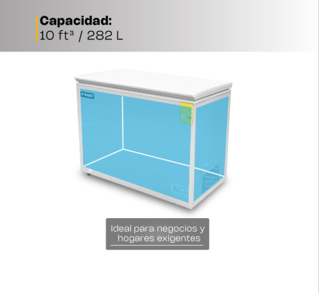 Congelador Horizontal 10 Pies CONGECO-10
