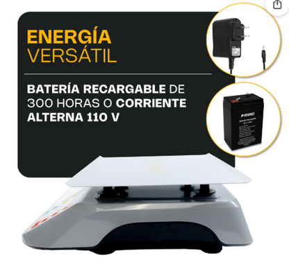 Báscula Electrónica Multifunciones con Puerto USB 40 kg
