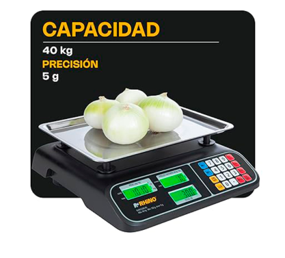 Báscula Electrónica Multifunciones 40 kg