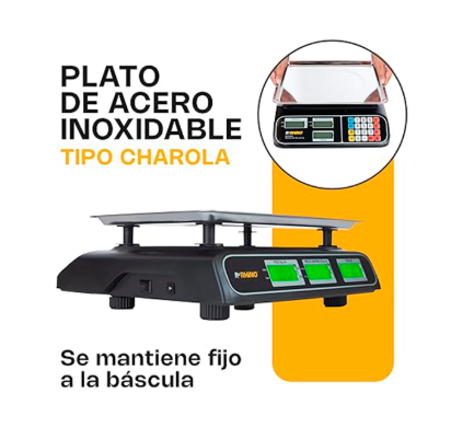 Báscula Electrónica Multifunciones 40 kg
