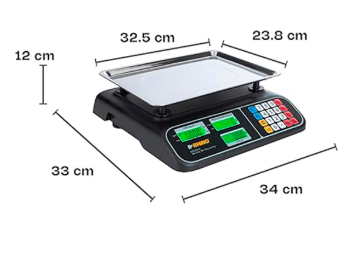 Báscula Electrónica Multifunciones 40 kg