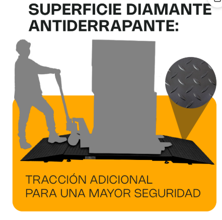 Rampa para Plataforma de Bajo Perfil 60 x 90 cm RAMP-9