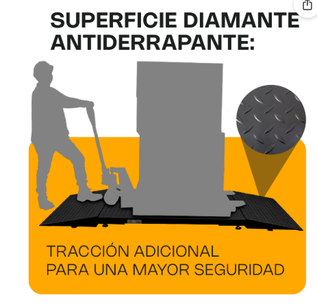 Rampa para Plataforma de Bajo Perfil 60 x 120 cm RAMP-12