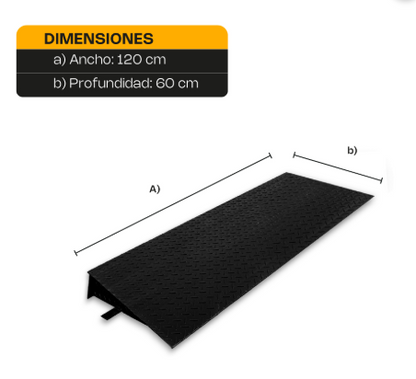 Rampa para Plataforma de Bajo Perfil 60 x 120 cm RAMP-12