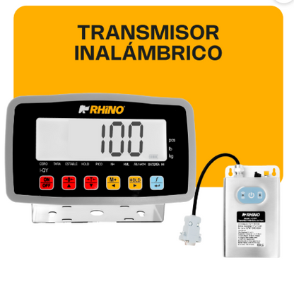 Indicador Peso, Contador y Pesaje de Animales Inalámbrico