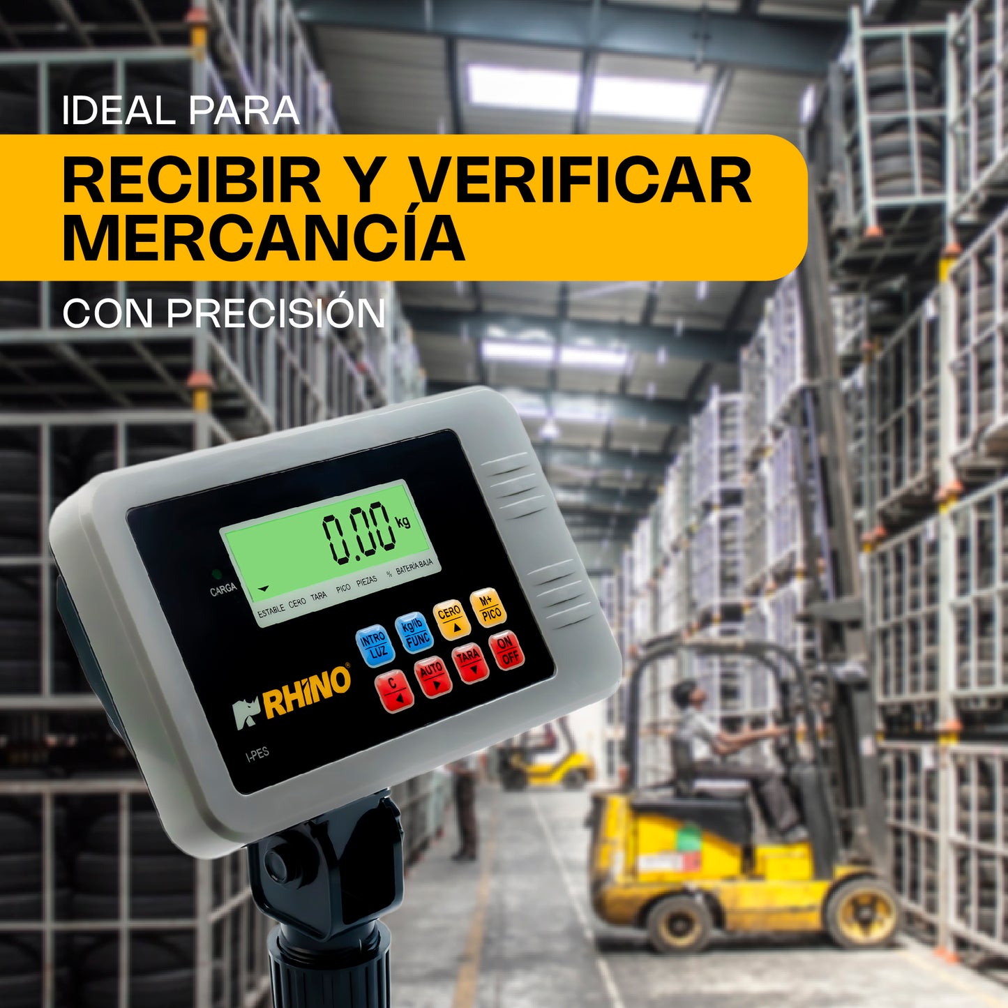 Indicador Peso y Contador de Piezas