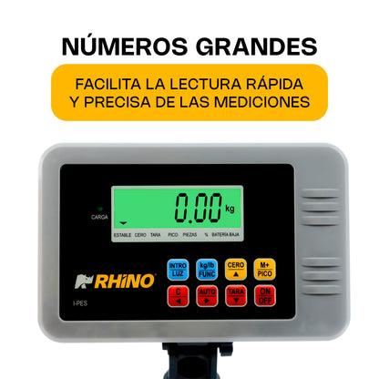 Indicador Peso y Contador de Piezas