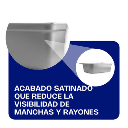 Inserto de Acero Inoxidable Cuarto 4"