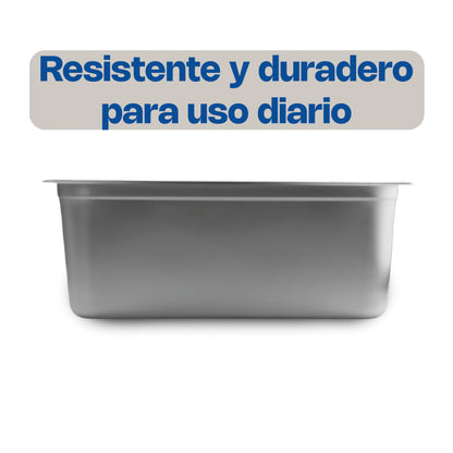 Inserto de Acero Inoxidable Medio 4"
