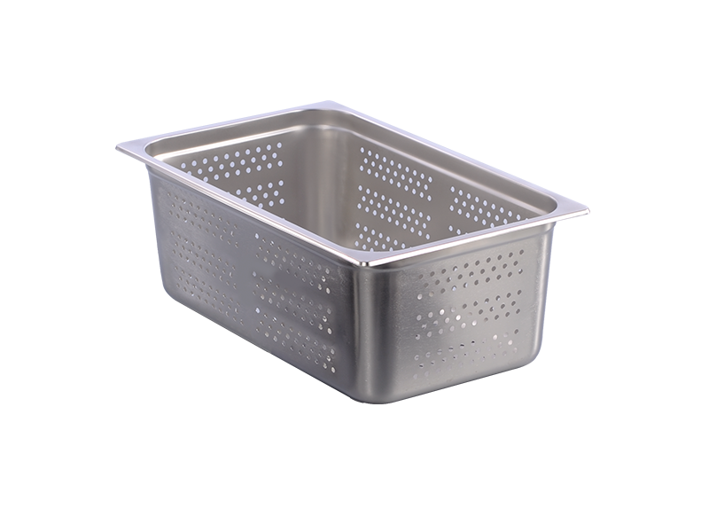 Inserto de Acero Inoxidable Perforado Entero 8"