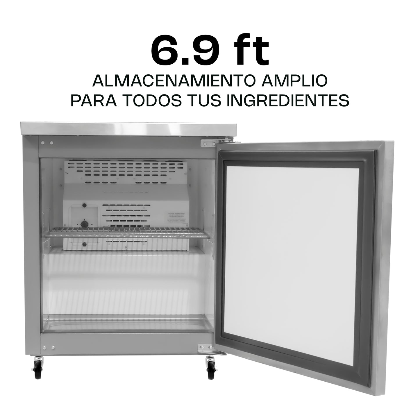 Mesa Refrigerada Bajo Barra 6.9 Pies