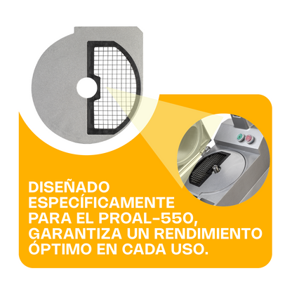 Discos para Procesador de Alimentos de 8 mm