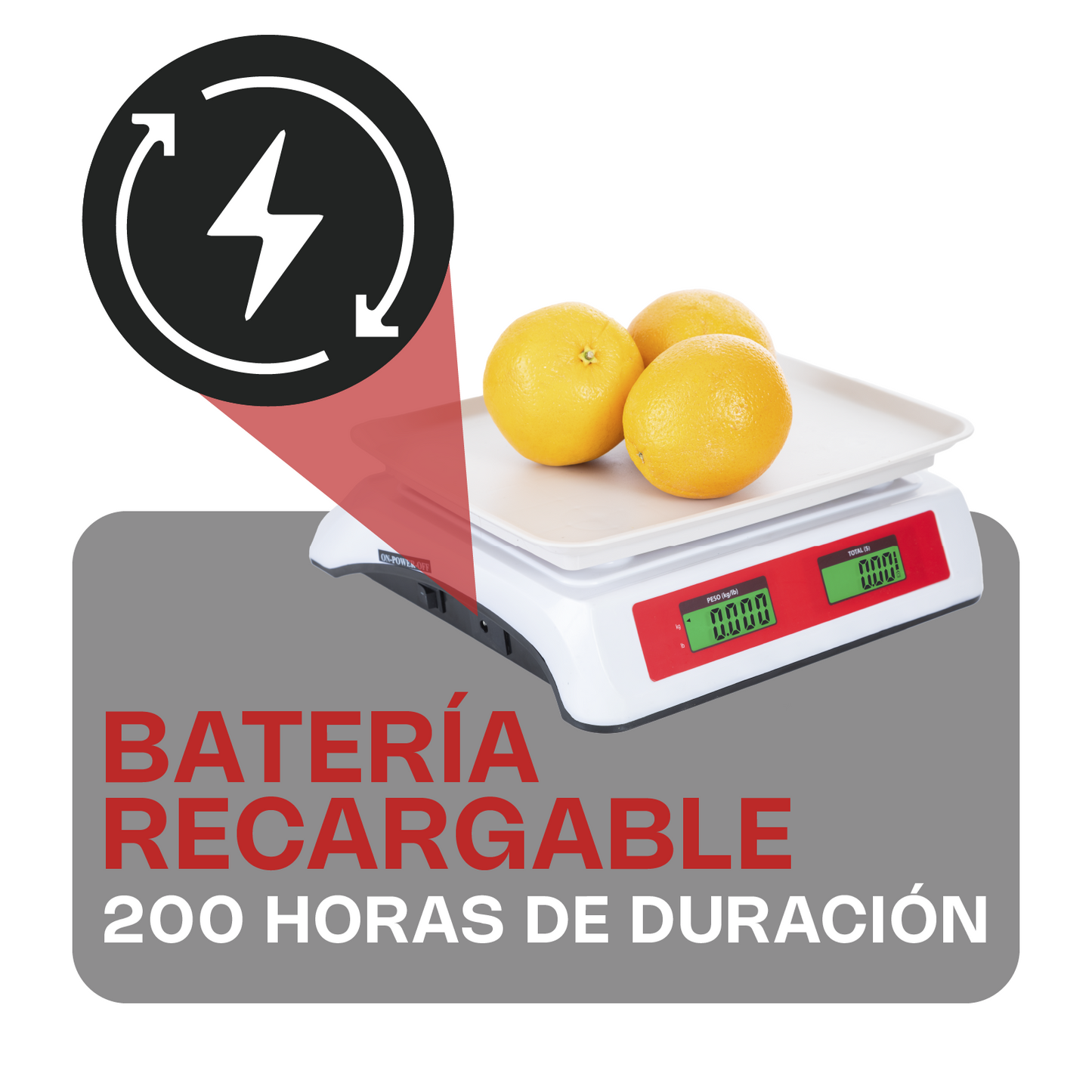 Báscula Electrónica Multifunciones 20 kg Vinson VINS-20