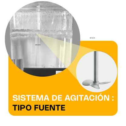 Dispensador de Bebidas Frías 2 Tanques Rhino DISBEF-2T