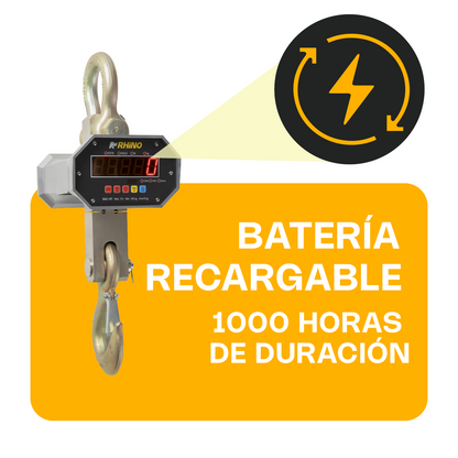 Báscula Electrónica Colgante Rhino BAC-10T