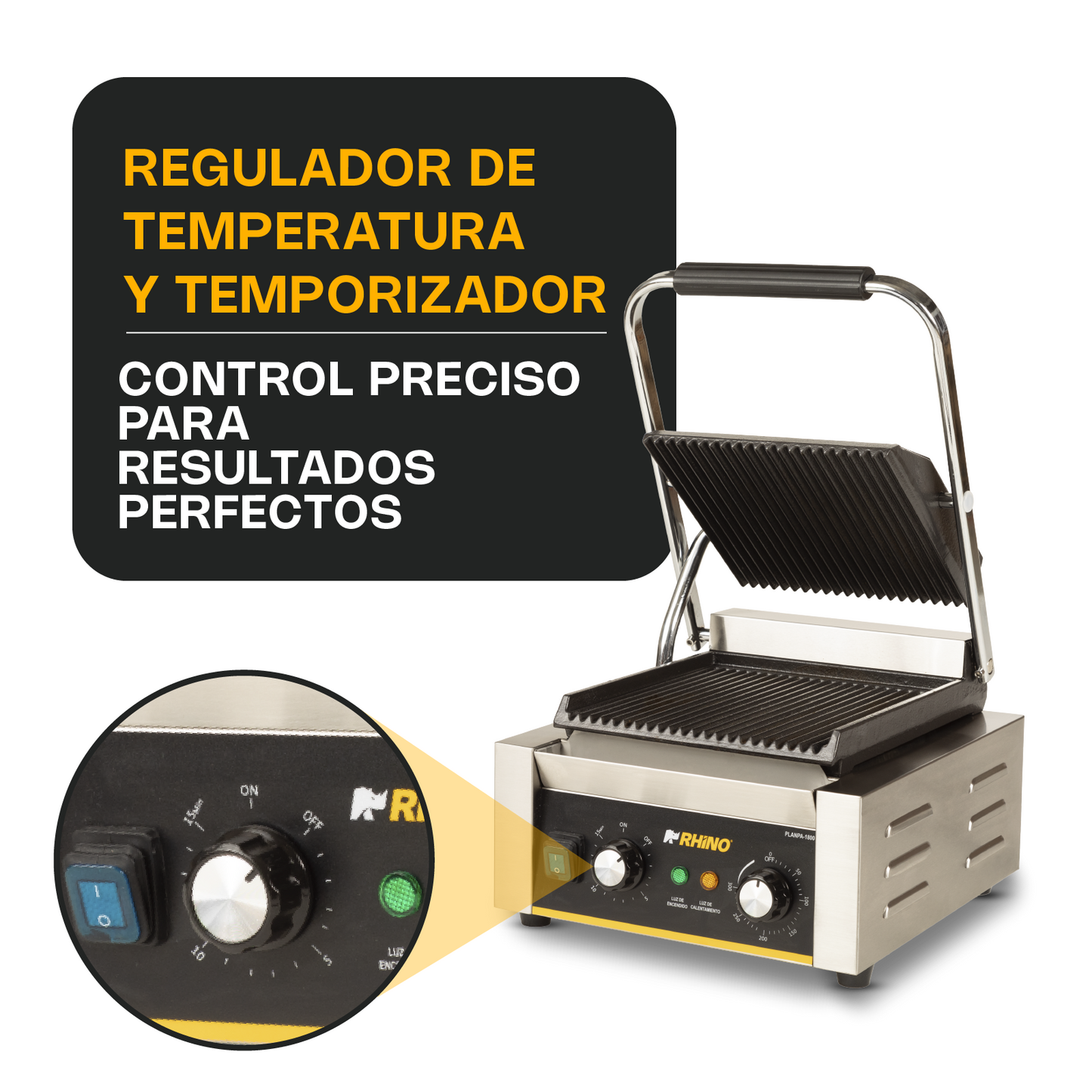 Plancha Panini 1,780 W