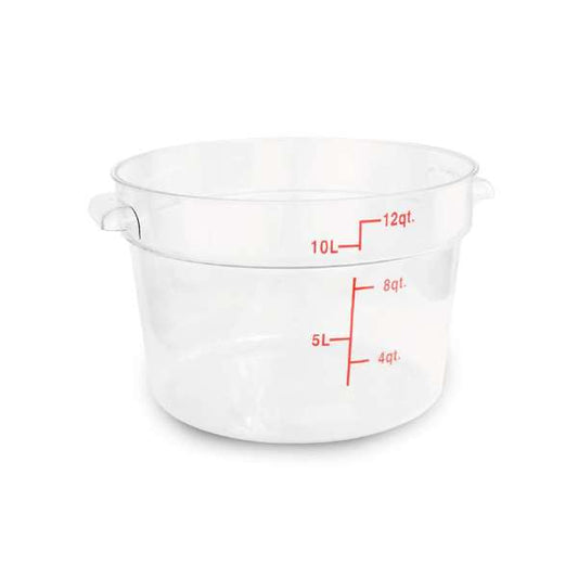 Recipiente Redondo de Policarbonato 12 qt