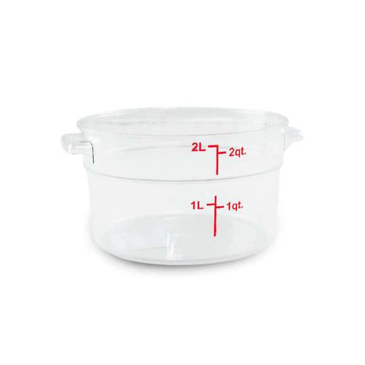 Recipiente Redondo de Policarbonato 2 qt