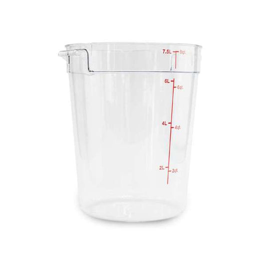 Recipiente Redondo de Policarbonato 8 qt