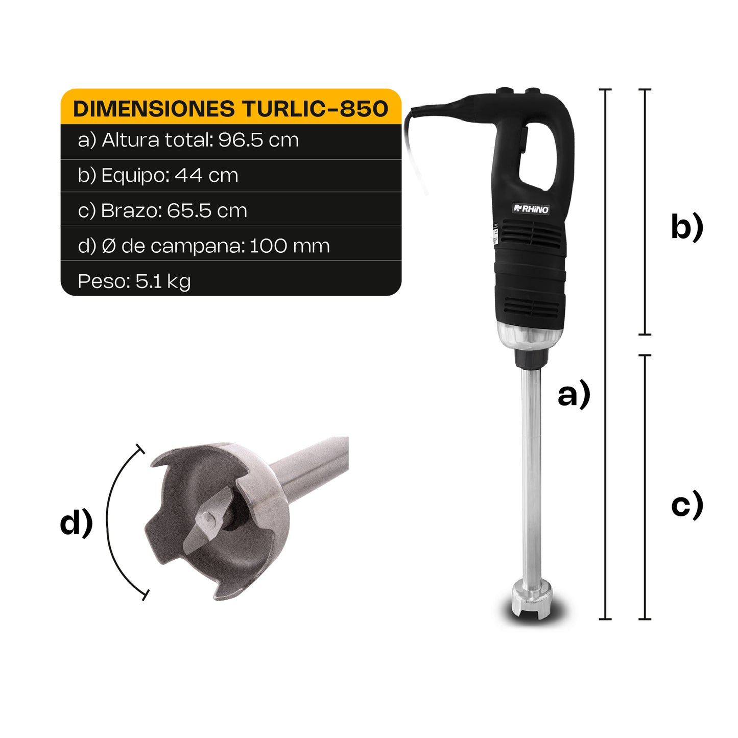 Turbolicuador 240 litros - Turlic - 850 GALLO