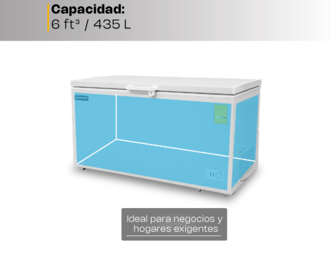 Congelador Horizontal 16 Pies CONGECO-16